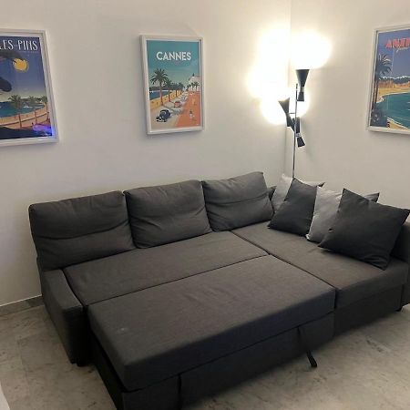 Seafront - Beautiful Flat With Aircon And Comfortable Loggia Vallauris Eksteriør billede